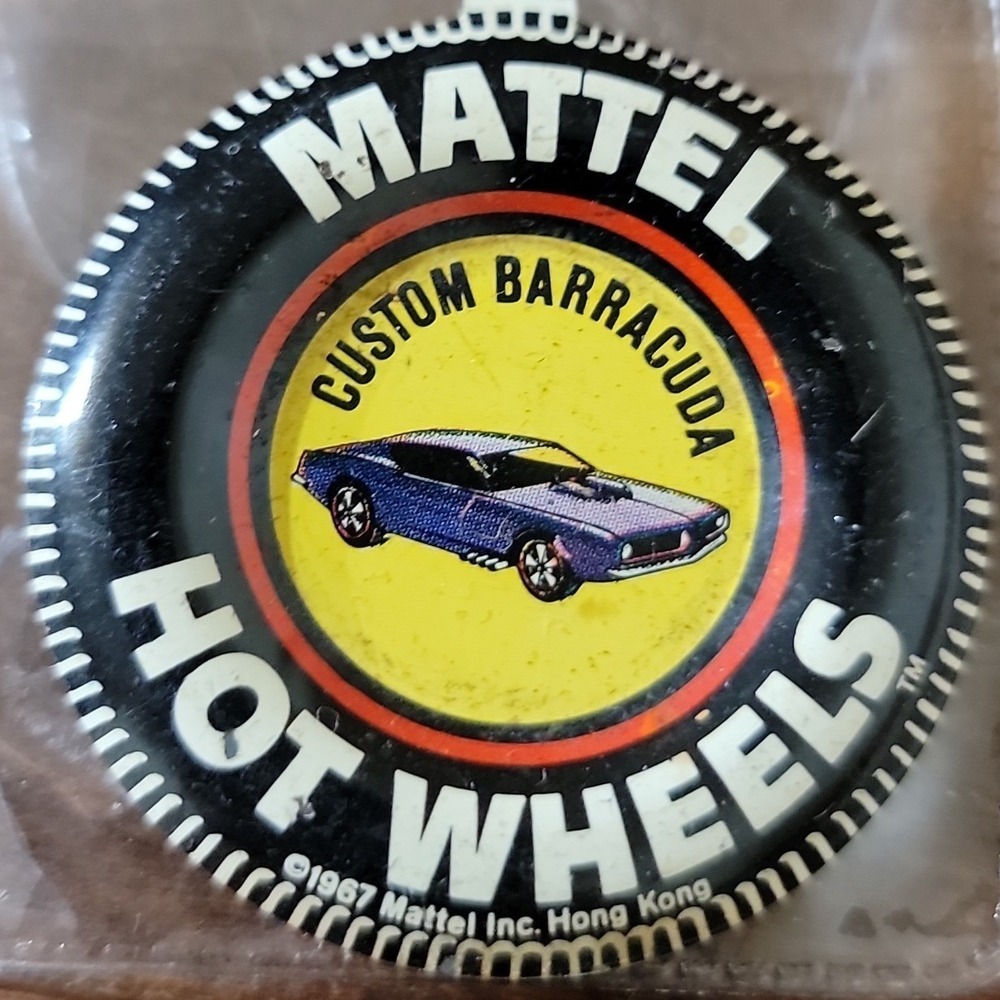 Hot Wheels Mattel Custom Barracuda thingy 1967 Hong Kong